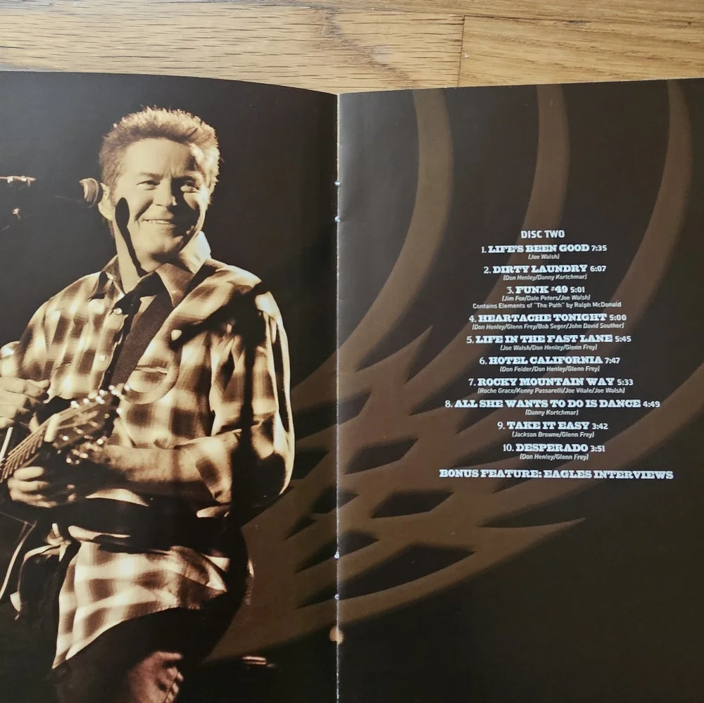 Eagles Farewell I Tour Live From Melbourne Concert 2 Disc DVD Set - Picture 9 of 11